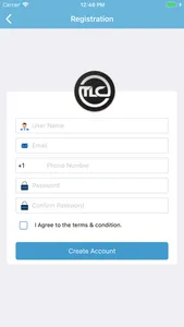 TLCBlackCarApp screenshot 1