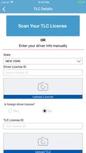 TLCBlackCarApp screenshot 4