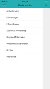 Abfallapp Landkreis Kusel screenshot 1