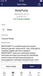 Truecore Fitness screenshot 2