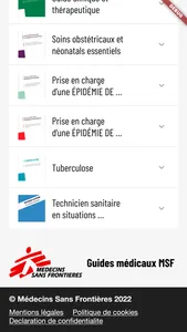MSF Medical Guidelines screenshot 5