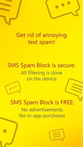 SMS Spam Block screenshot 2