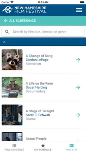 New Hampshire Film Festival screenshot 3