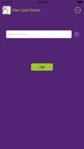 Five Card Dialer screenshot 1