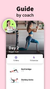 Female Fitness - Fit at Home screenshot 4