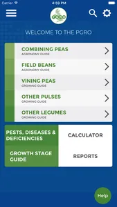 PGRO Pea and Bean Guide screenshot 0