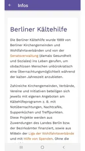 Berliner Kältehilfe screenshot 5