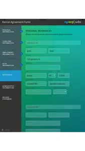 cynergi Rental Application screenshot 2