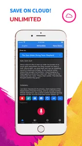 Write4Me - Voice to Text,Story screenshot 0