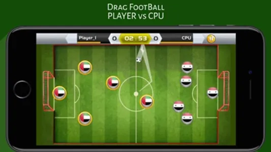 Drag FootBall screenshot 0