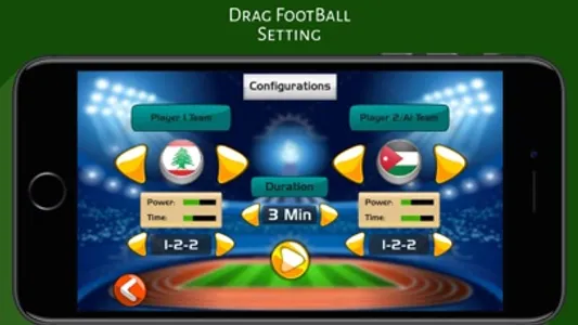 Drag FootBall screenshot 1