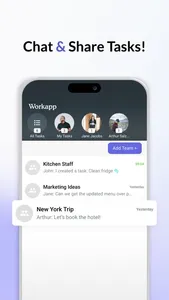 Work App: Chat & Share Tasks screenshot 1