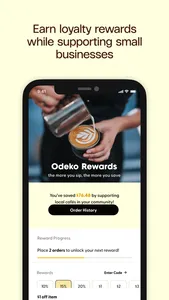 Odeko - Order Local Coffee screenshot 2