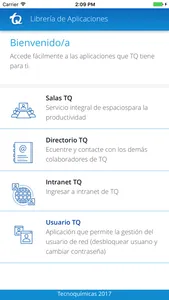 Aplicaciones TQ screenshot 0