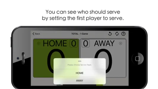 Table Tennis -ScoreHelpe screenshot 1