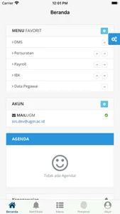 SIMASTER UGM screenshot 1