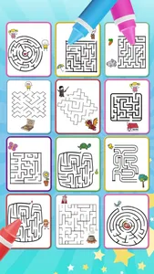 Mazes games - Funny Labyrinths screenshot 1