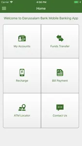 Darussalam Bank Mobile App screenshot 2