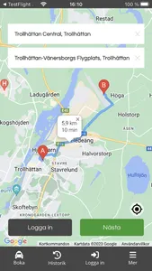 Taxi Trollhättan screenshot 1