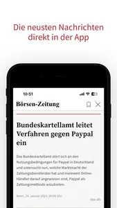 Börsen-Zeitung Kiosk screenshot 2