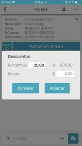 Factura zMobile screenshot 2