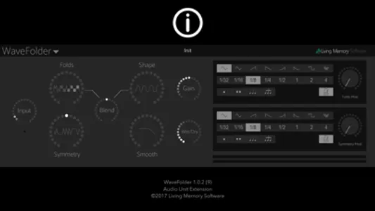 WaveFolder - Audio Unit screenshot 0