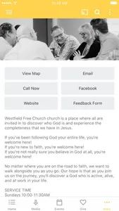 Westfield Church screenshot 2