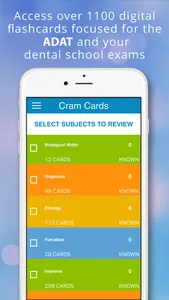 ADAT Periodontics Cram Cards screenshot 0