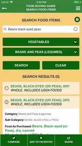 Food Buying Guide for CNP screenshot 3