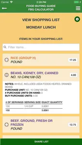 Food Buying Guide for CNP screenshot 7