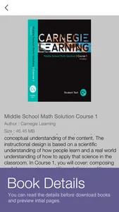 Carnegie Learning eBook screenshot 1