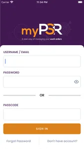 myPSR screenshot 2