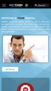 NetExam Learning Phone App screenshot 1