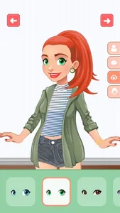 Girls fashion dress up game screenshot 2