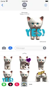 Cat Emoji Sticker Collection screenshot 0