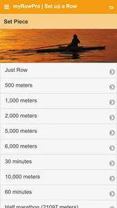 myRowPro screenshot 1