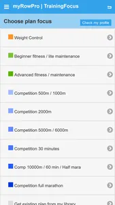 myRowPro screenshot 4