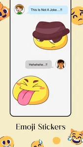 Trendy Emojis Stickers Pack screenshot 1