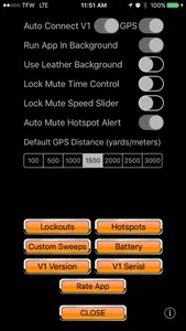 V1 Radar Connect Pro screenshot 1