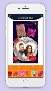 Anniversary Cake With Photo screenshot 2