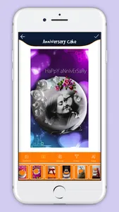 Anniversary Cake With Photo screenshot 3