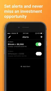 Bitcoin & Crypto Tracker screenshot 2