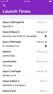 Launch Times screenshot 0