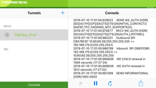 TheGreenBow VPN Client screenshot 4