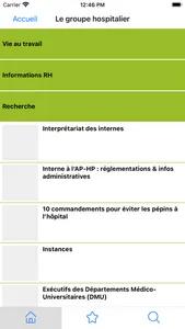 Livret Internes Paris 10 AP-HP screenshot 2