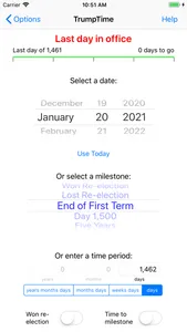 TrumpTime Date Calculator screenshot 3