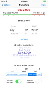 TrumpTime Date Calculator screenshot 4