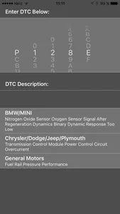 DTC Database: Car Diagnostics screenshot 1