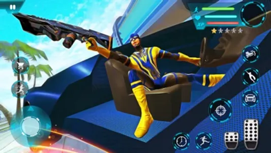 Super Hero City Rescue Sim screenshot 0