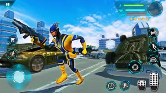 Super Hero City Rescue Sim screenshot 1